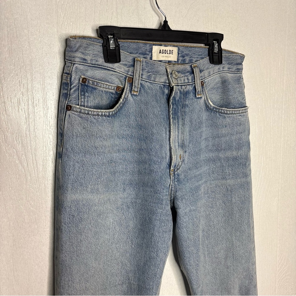 AGOLDE Mia mid rise straight Jean size 25 - Picture 5 of 13